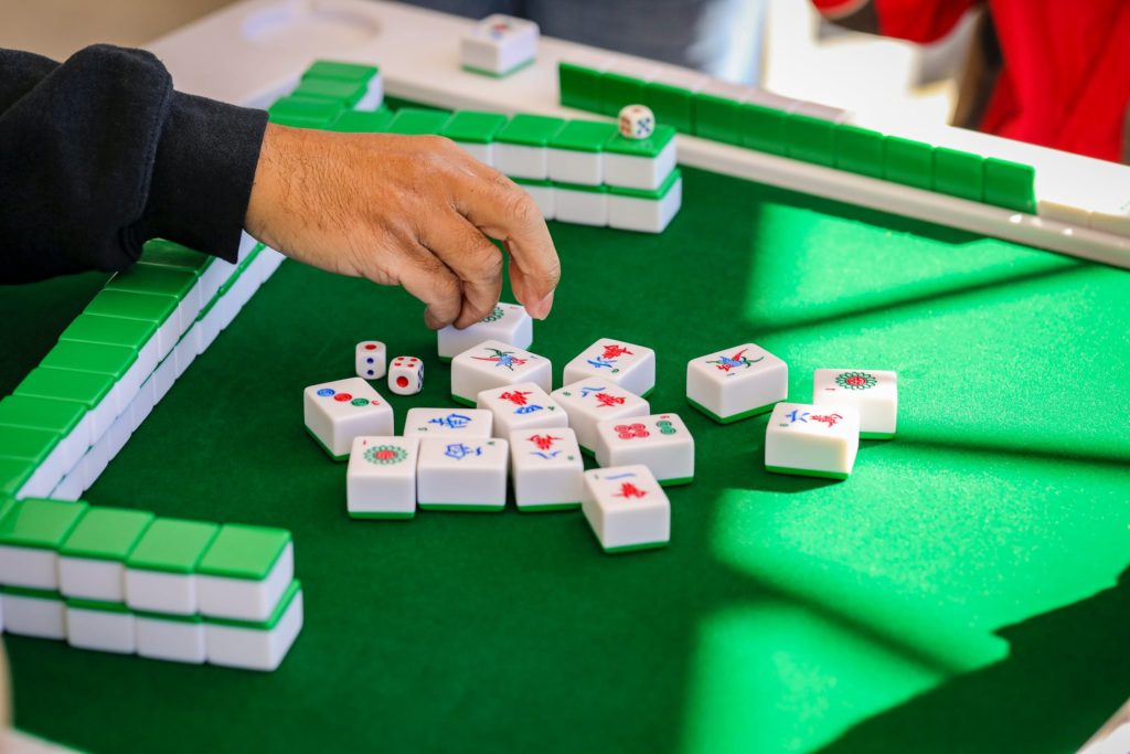Mahjong Het terras